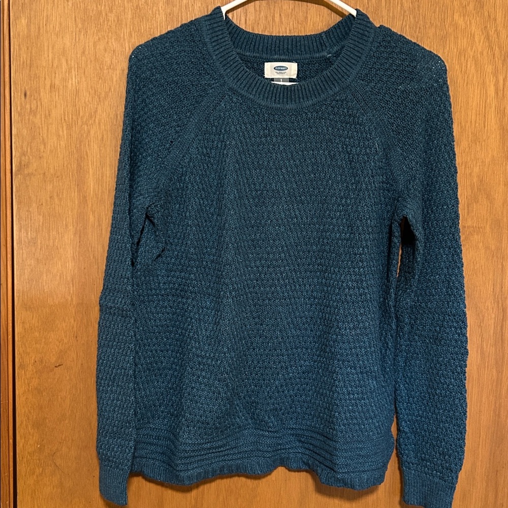 Old Navy Blue Knit Sweater